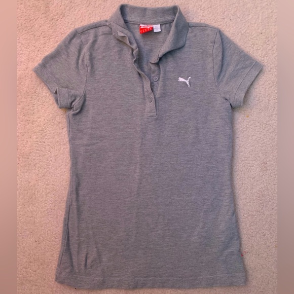 Puma Women’s Golf T-Shirt | US Women’s Size S | Light Grey - Picture 3 of 5